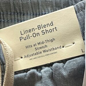Men’s Hollister Linen Blend Shorts New!